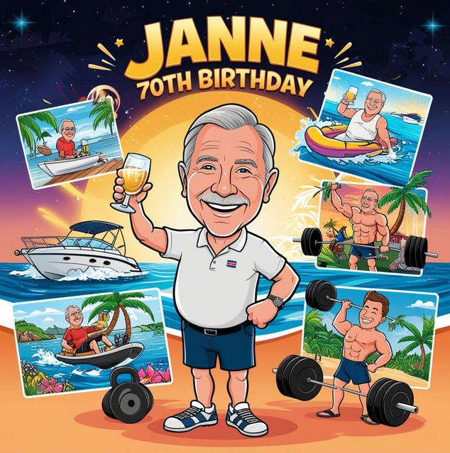 Janne 70 år